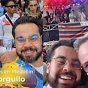 Polilla acompaña por primera vez a su hijo David Polanía en la Marcha del Orgullo