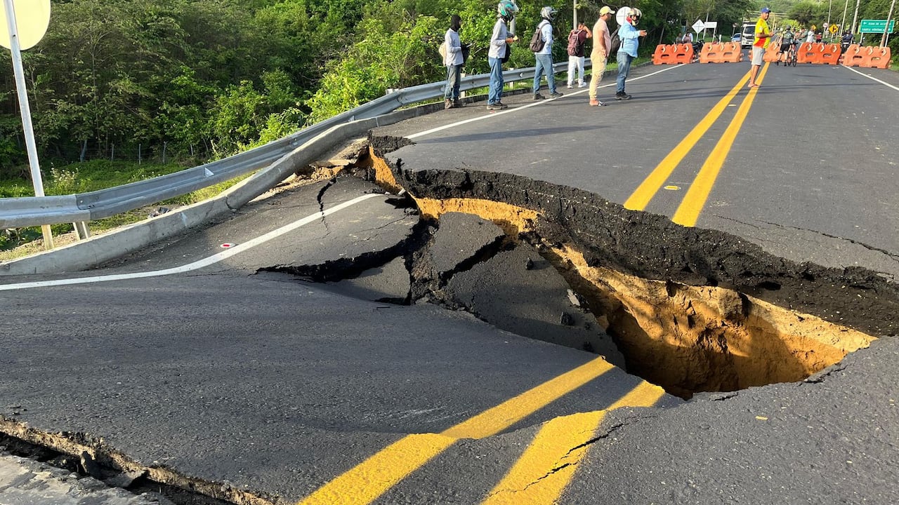 Colapso en puente de Juan de Acosta, Atlántico.