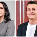 Los congresistas María Fernanda Cabal, del Centro Democrático, y Alejandro Toro, del Pacto Histórico.