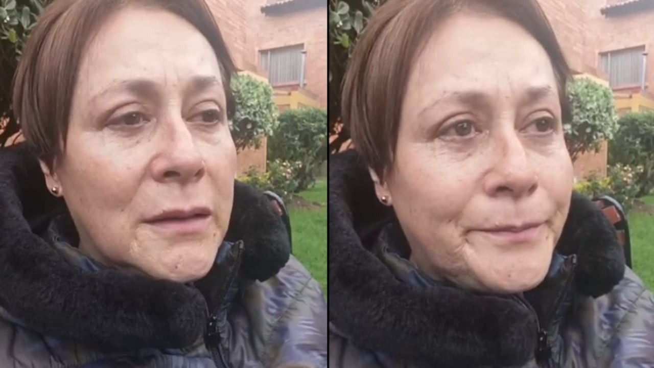 La artista plasmó la tristeza que tenía por la salud de un ser querido.