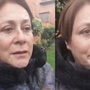 La artista plasmó la tristeza que tenía por la salud de un ser querido.