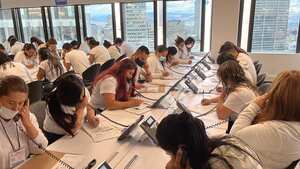 Centro Recepción Telefónica. Son 12 en total en todo el país, en Bogotá estarán habilitados tres de estos call center.