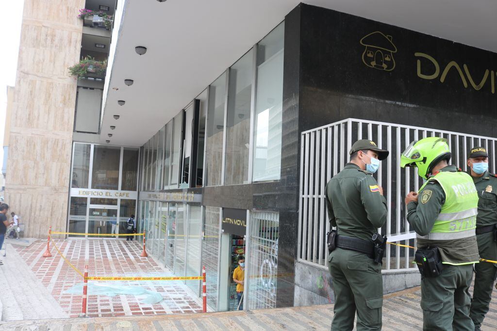 Robo a entidad bancaria en el centro de Cali