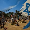 Así luce el Nova festival a un año de la masacre. (Photo by Alexi J. Rosenfeld/Getty Images)