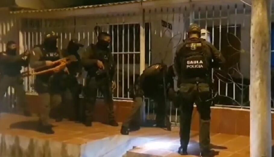 Fueron 11 diligencias de allanamiento hechas efectivas en Soledad y Malambo