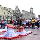Muestras culturales en el Castillo San Felipe de Barajas.