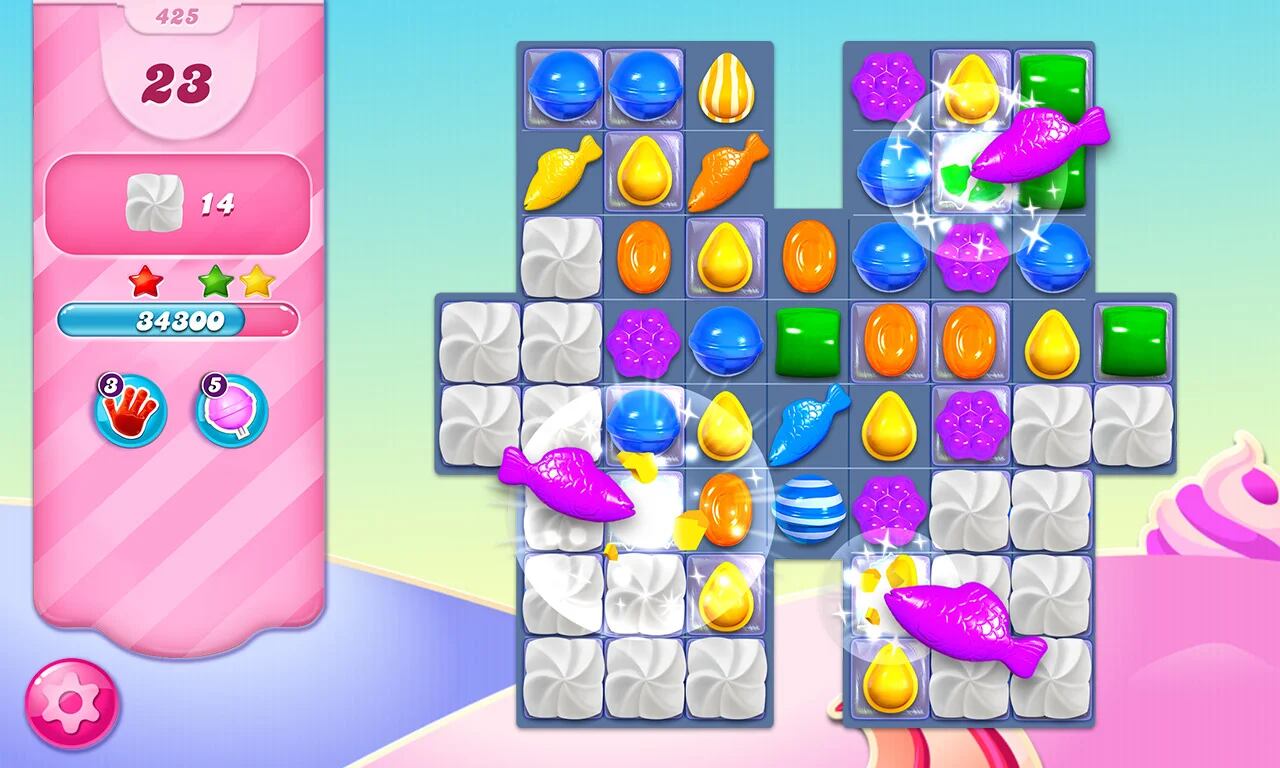 Candy Crush Saga ha tenido más de 3.000 millones de descargas en el mundo.