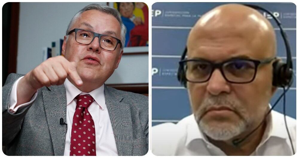 Néstor Osuna y Salvatore Mancuso.