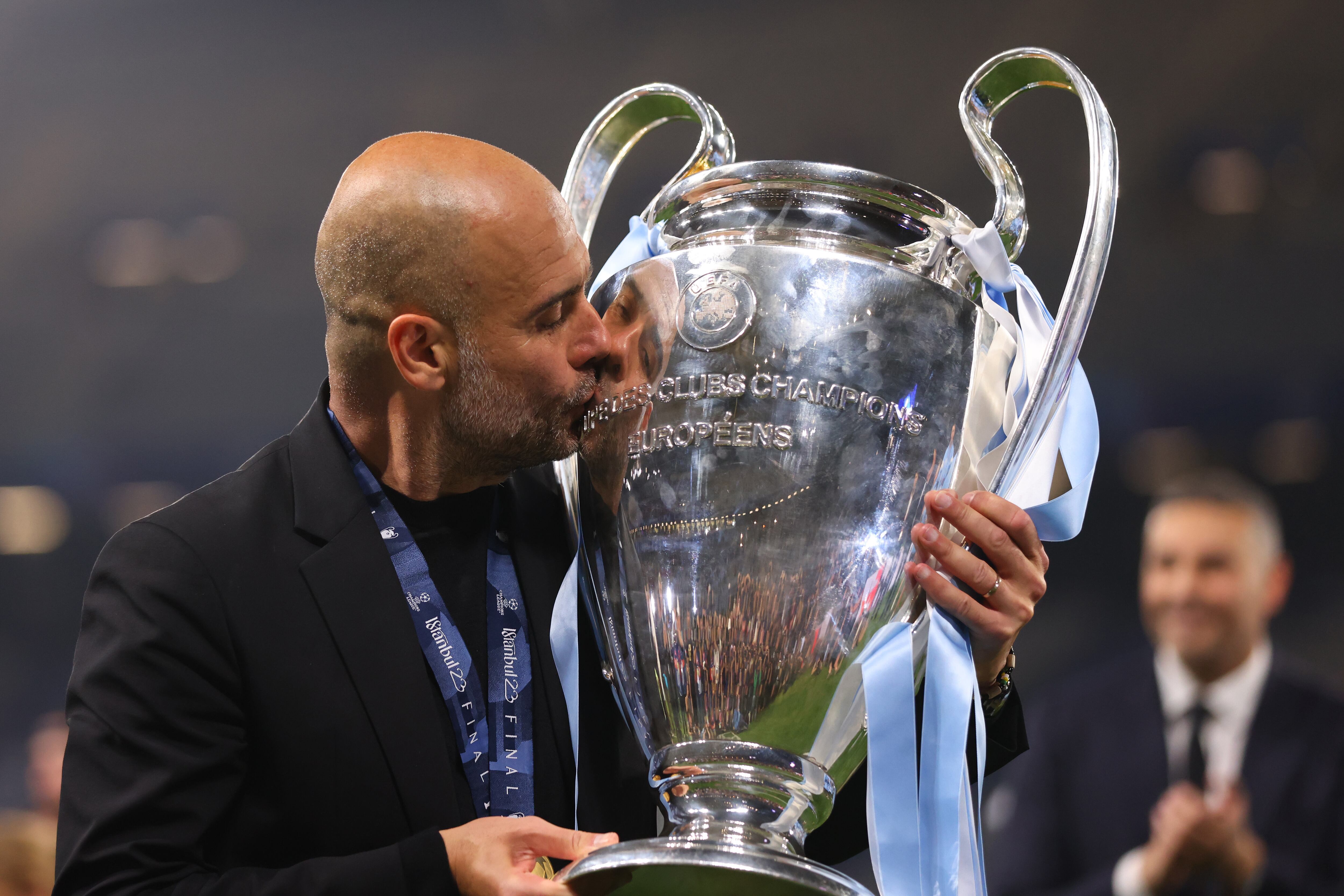 Pep Guardiola, entrenador del Manchester City.