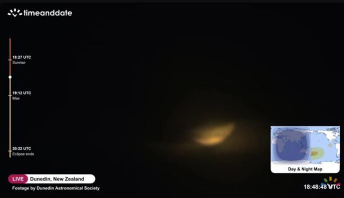 Imágenes de cómo se ve el eclipse solar desde diferentes partes del mundo.