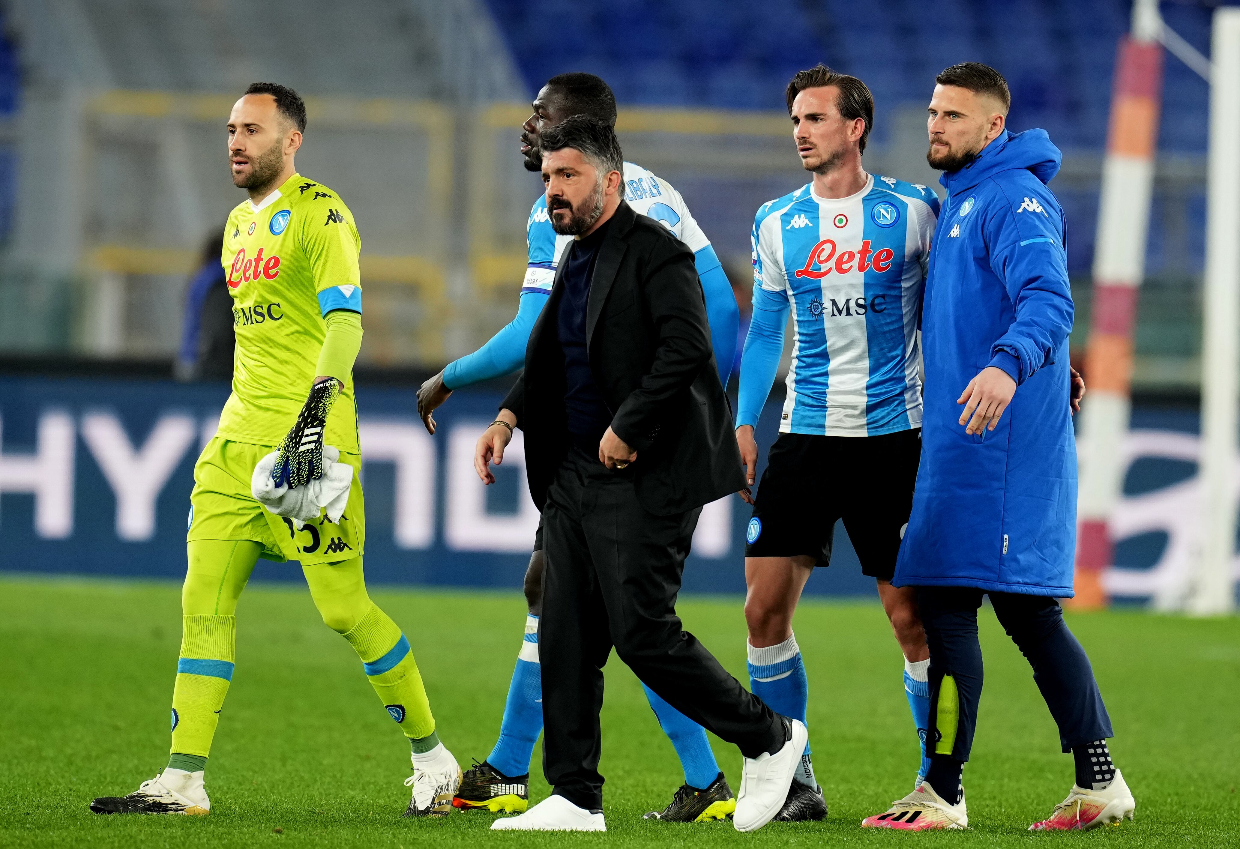 El golero colombiano fue dirigido por el italiano en Napoli.