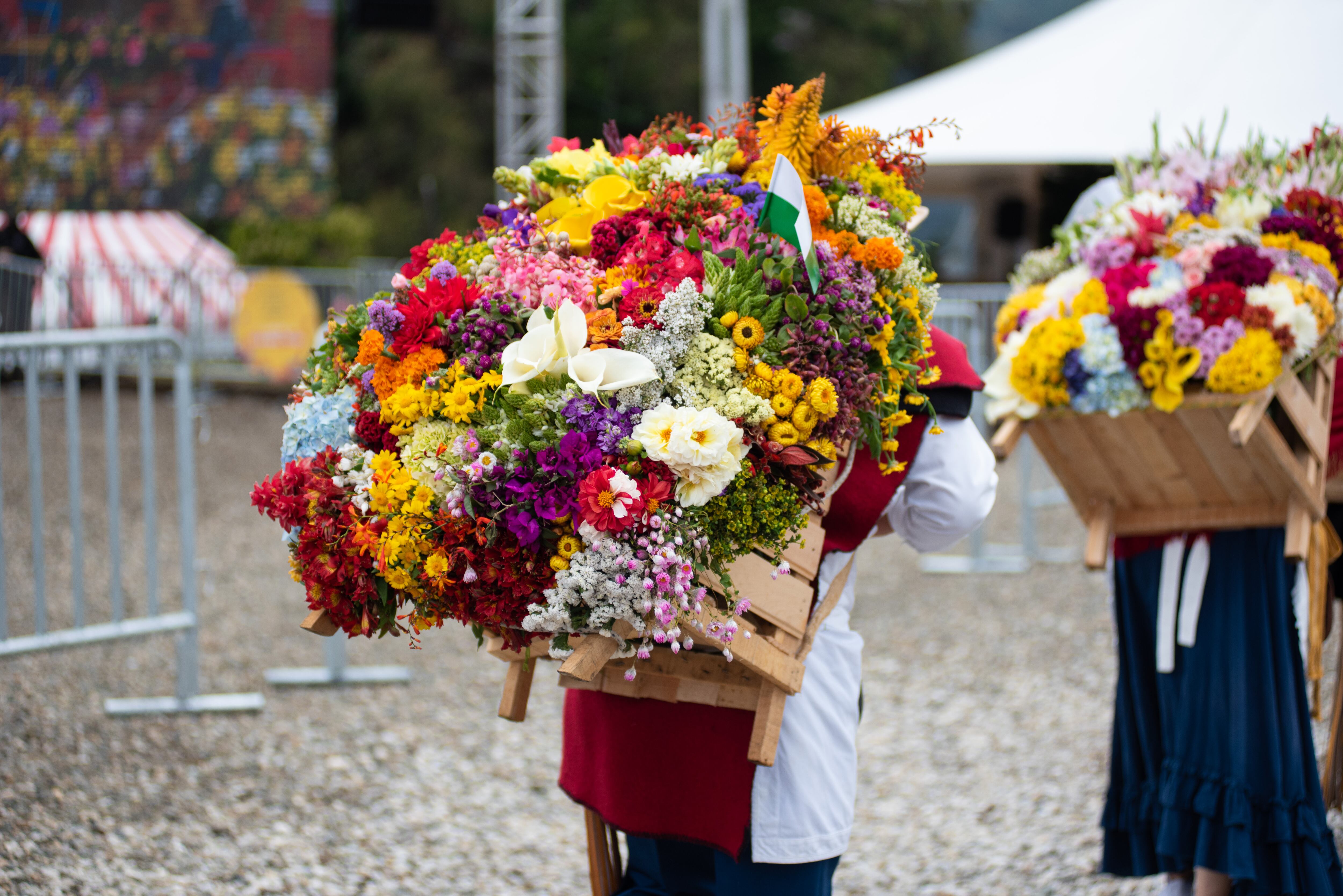 Desfile de Silleteros, Feria de las Flores 2020. Cortesía de la Secretaría de Cultura de Medellín