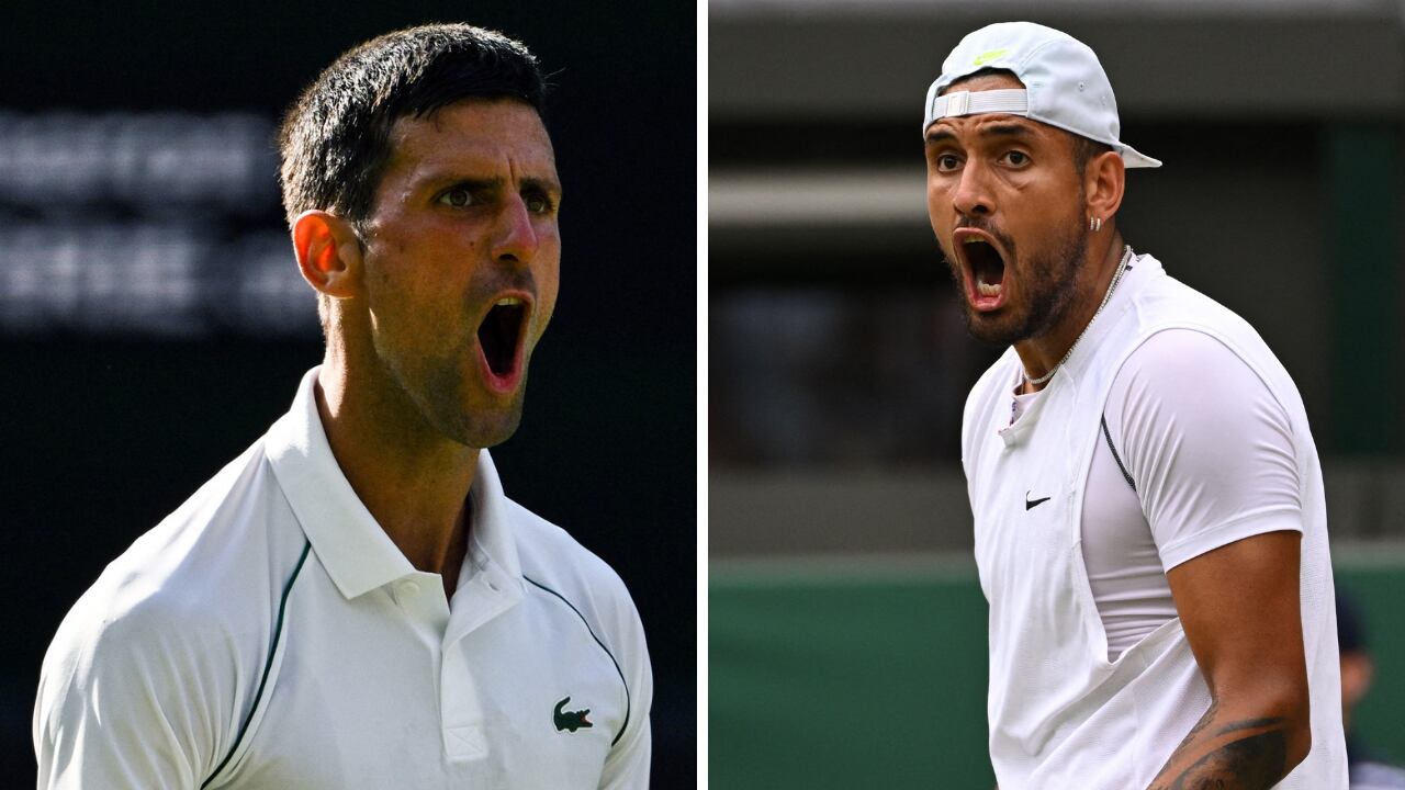 Novak Djokovic vs. Nick Kyrgios: uno de los dos se consagrará con el título de Wimbledon en el 2022
