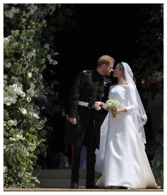 Boda real Principe Harry y Meghan Markel, 2018. (Foto vía Getty)