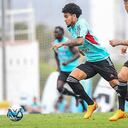 Selección Colombia disputó duelo amistoso ante Manchego.