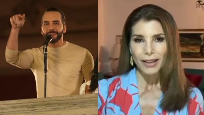 Ángela Patricia Janiot no le gusto acto que hizo Bukele