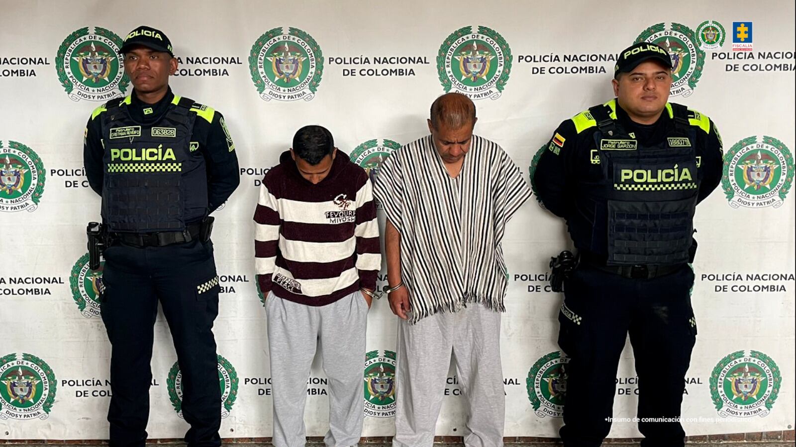 La Fiscalía capturó a la familia que se convirtió, presuntamente, en asesina y un juez lo envió a la cárcel.