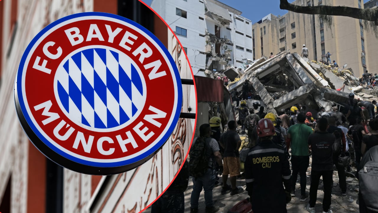 Bayern Múnich se solidariza con Colombia por terremoto vivido este 10 de agosto de 2026