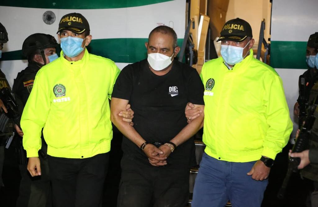 Arribo de alias Otoniel a Bogotá