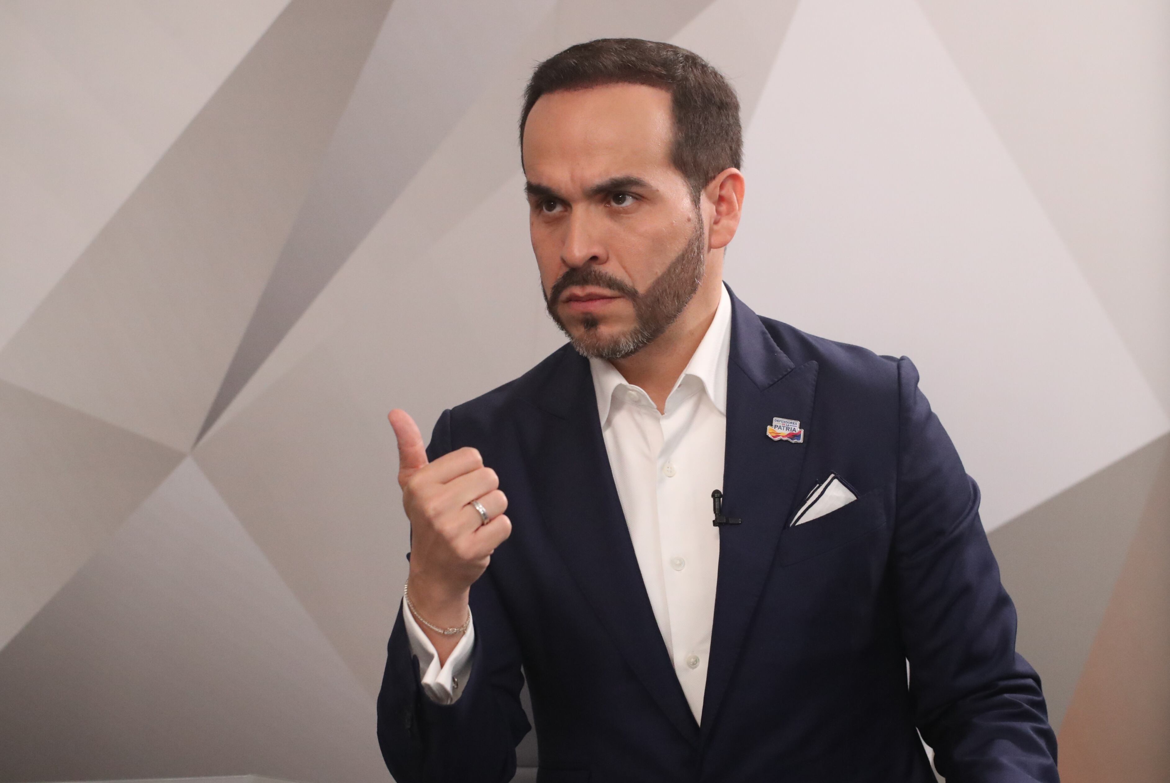 Abelardo de la Espriella,  precandidato presidencial.