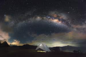 Camping para ver estrellas