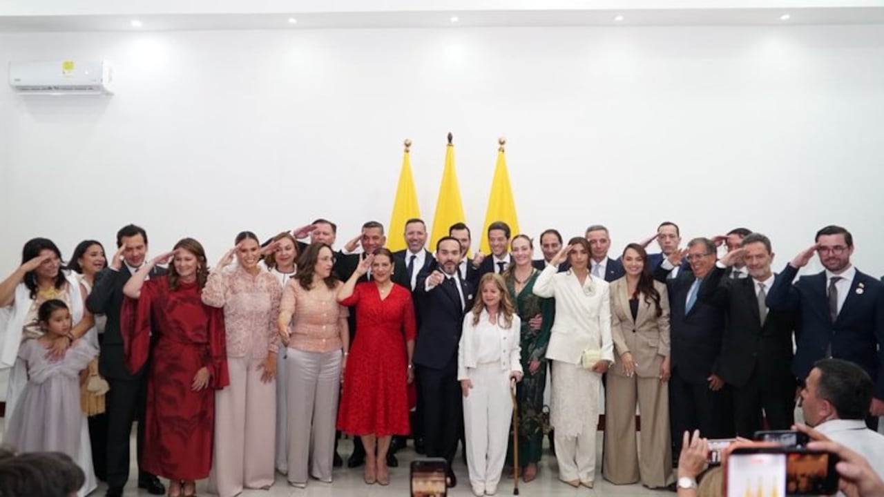 El gabinete presidencial de Abelardo De La Espriella.