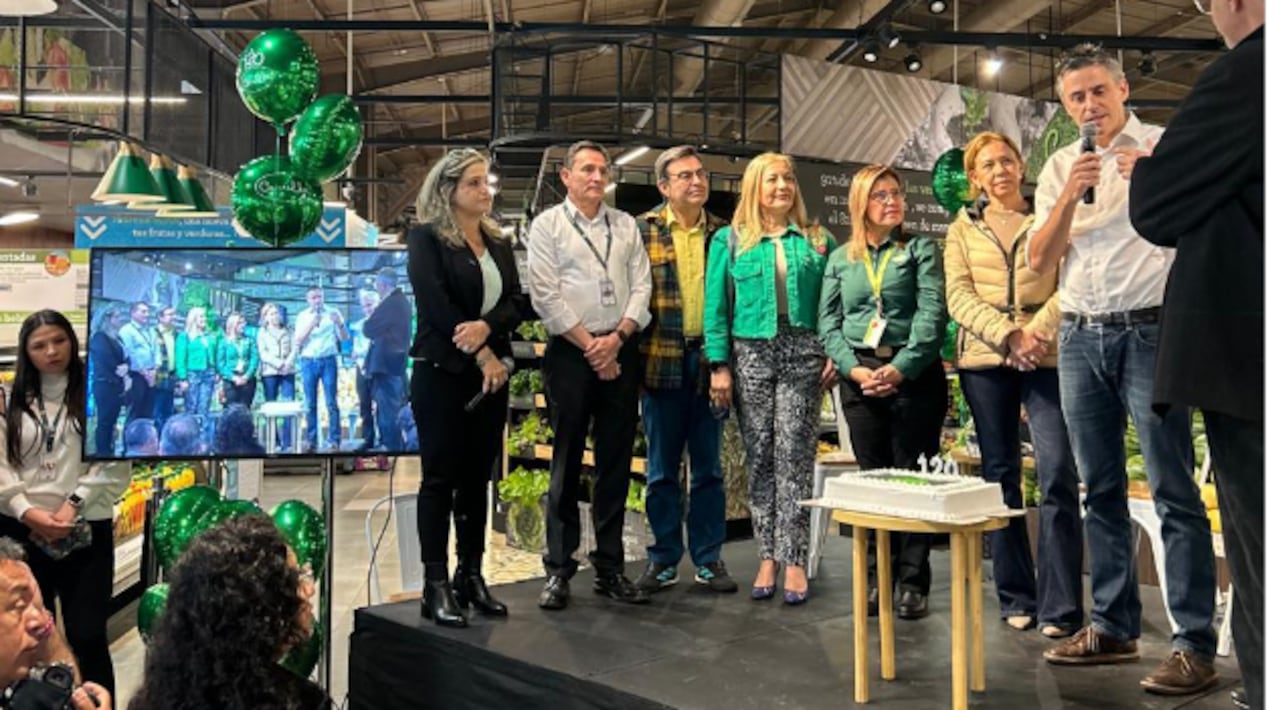 Celebración de los 120 años de Carulla, una de las marcas más antiguos de Colombia.