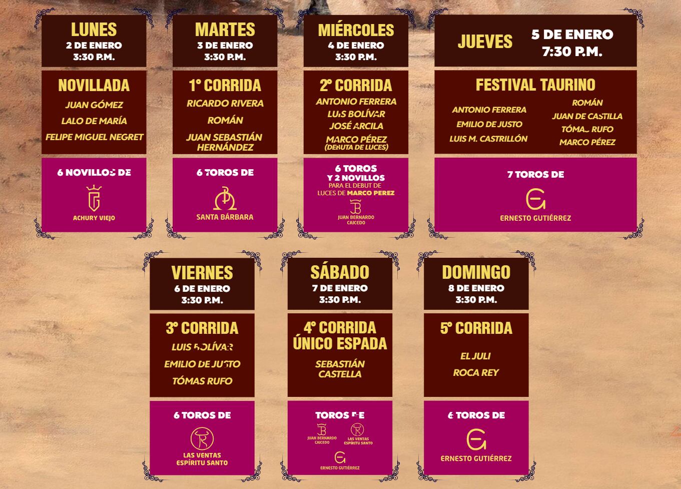 Cormanizales es la empresa encargada del evento que tiene como sede la Monumental Plaza de Toros de Manizales