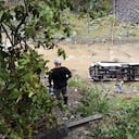 Organismos de socorro llegaron hasta el lugar a atender a los heridos.