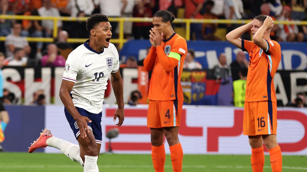 Ollie Watkins fue el héroe de Inglaterra ante Países Bajos