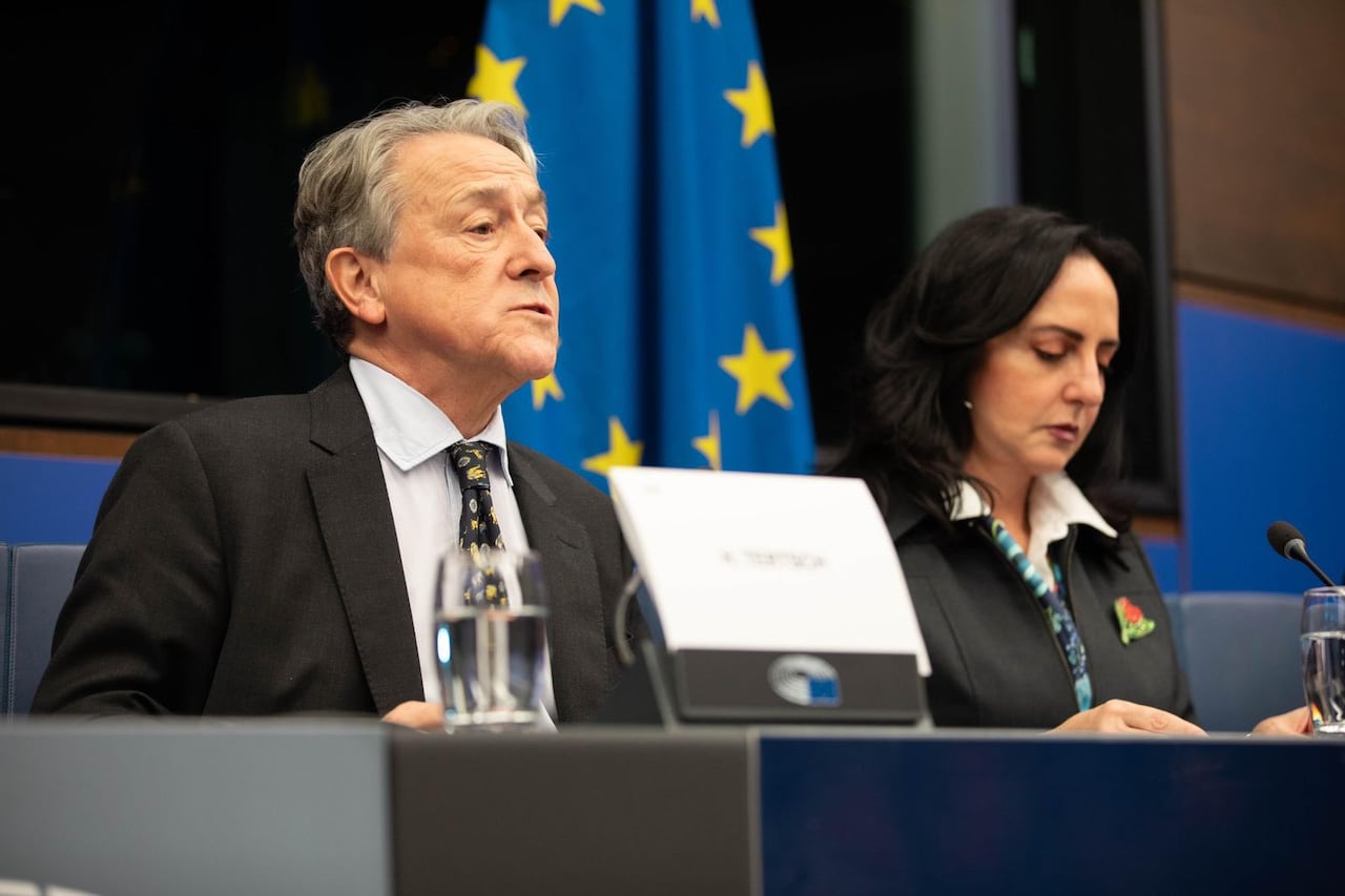 María Fernanda Cabal estuvo en el Parlamento Europeo.