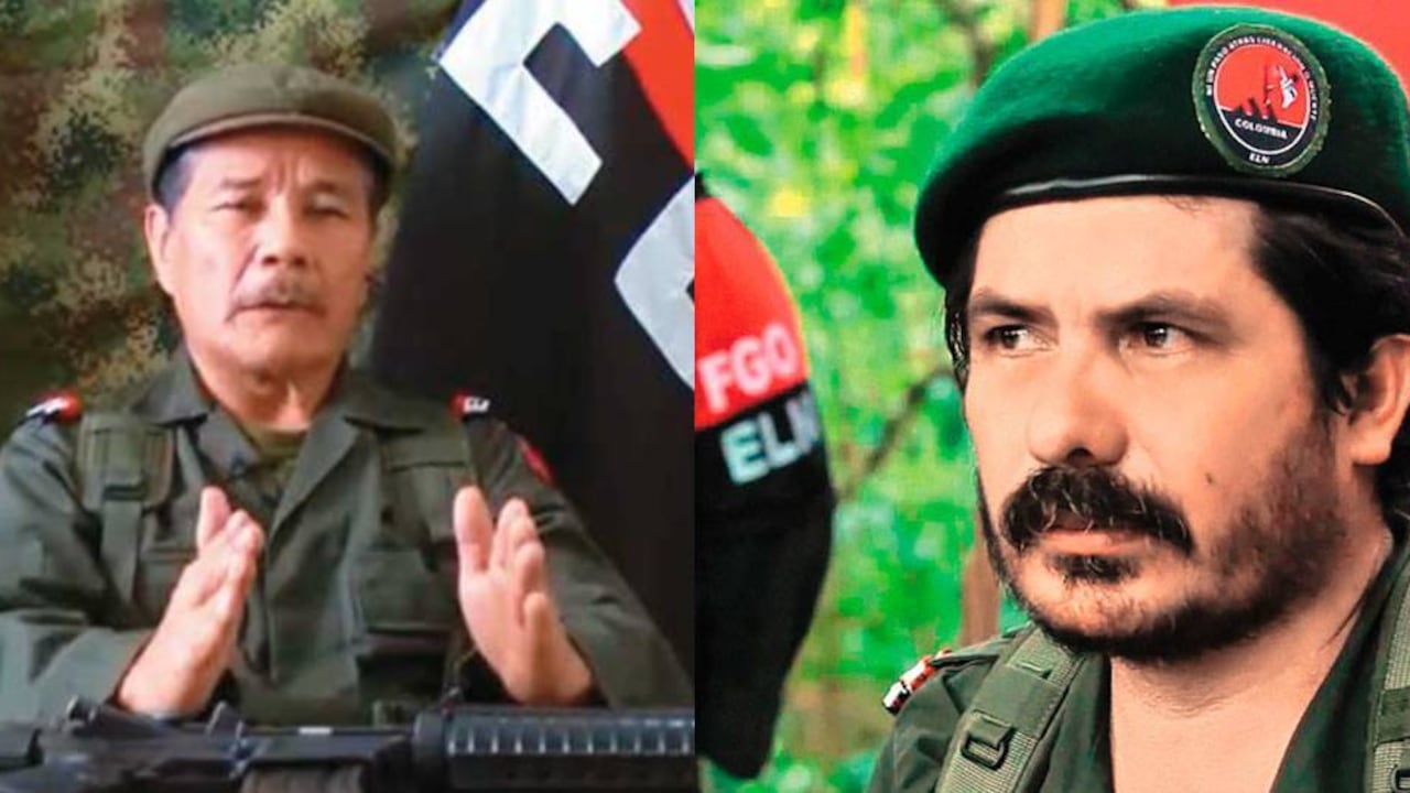 Alias Gabino, máximo líder del ELN, seguido de alias Pablito; su mano derecha y segundo al mando.