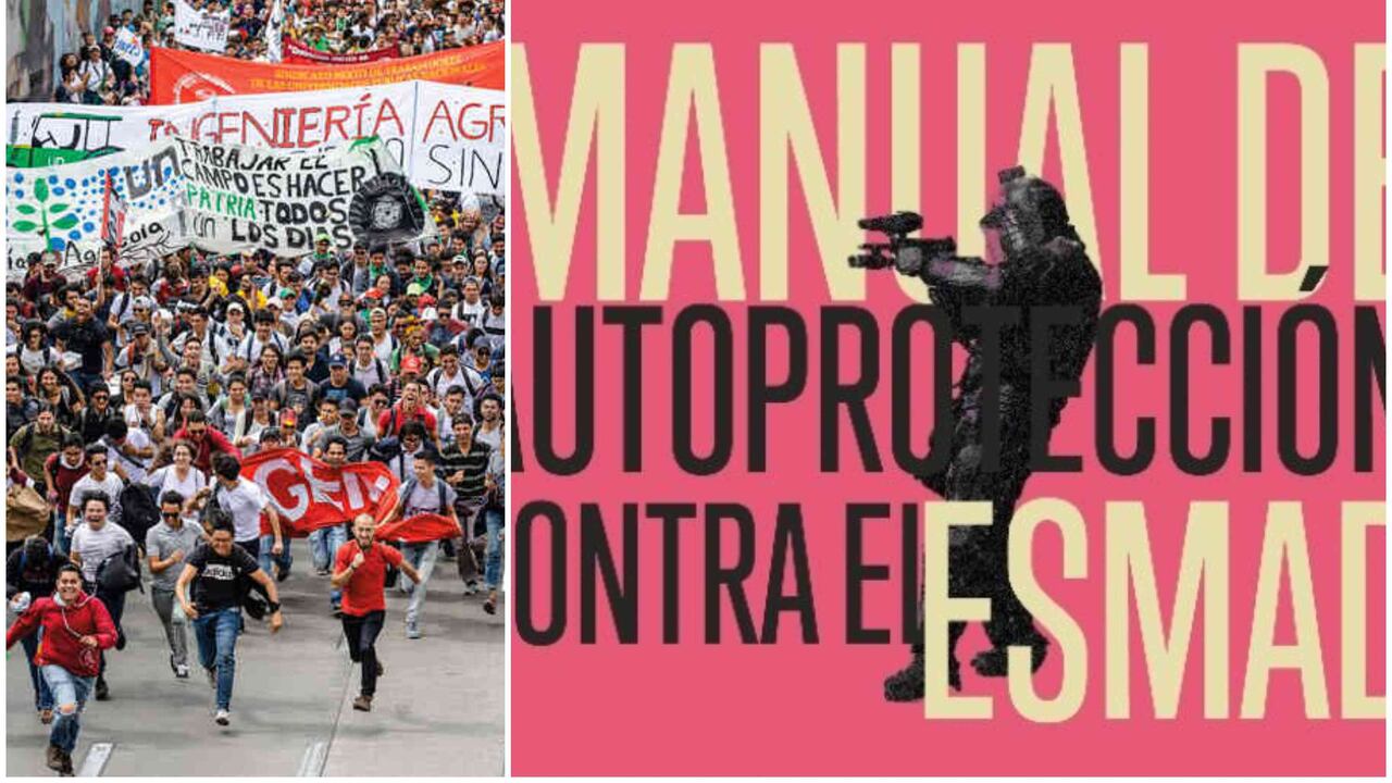 De acuerdo con la Policía, el documento de Cerosetenta “incita el carácter violento al derecho de la manifestación y calumnian el nombre de la Policía Nacional".
