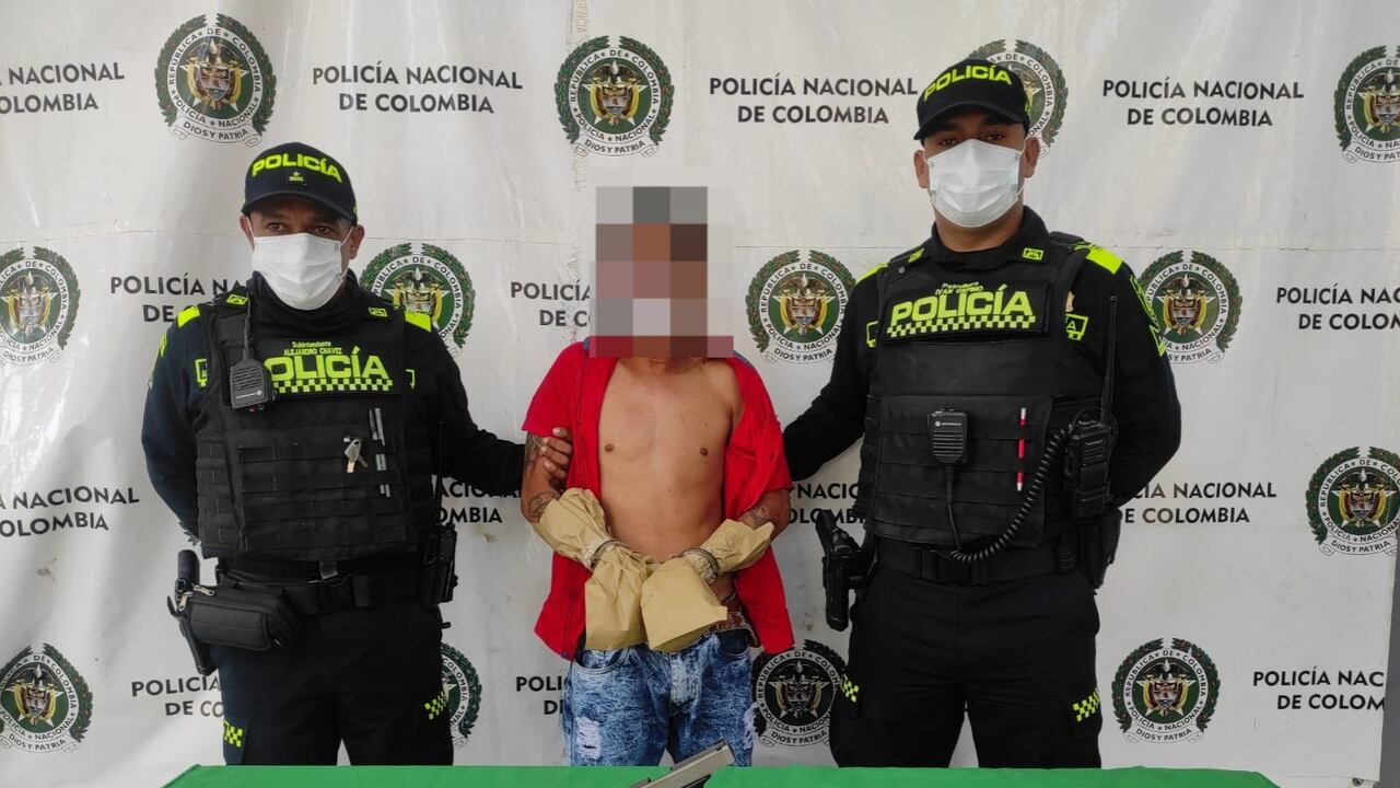 El capturado fue llevado a un centro médico a causa de las heridas que recibió por parte de la comunidad.