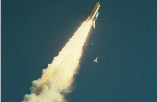 Fotografías inéditas del trasbordador Challenger