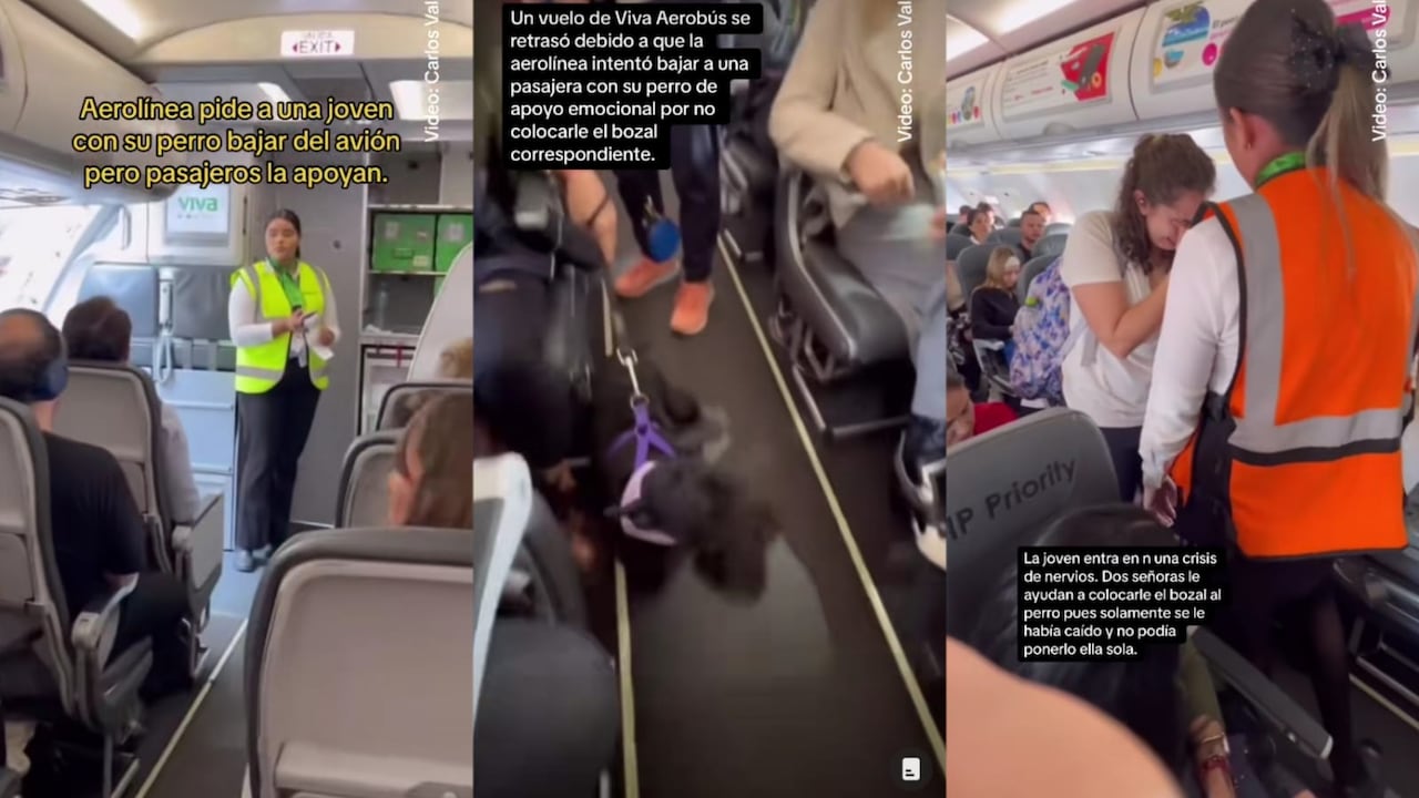 Bajan a mujer de un vuelo en México
