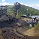 El minero gravemente herido fue identificado como Fabio García, quien presenta varias quemaduras en su cuerpo