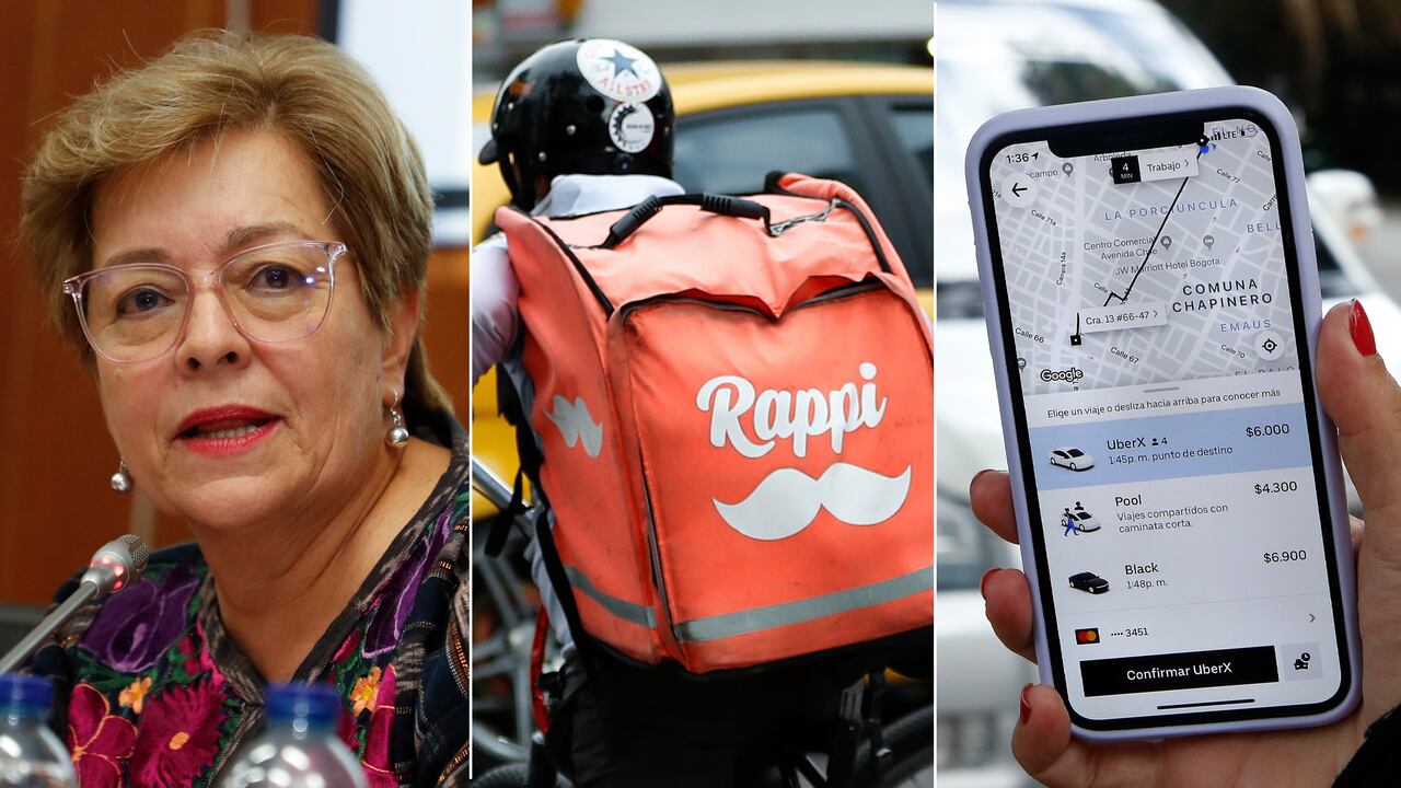 Gloria Inés Ramírez habló del trabajo en plataformas digitales Uber y Rappi