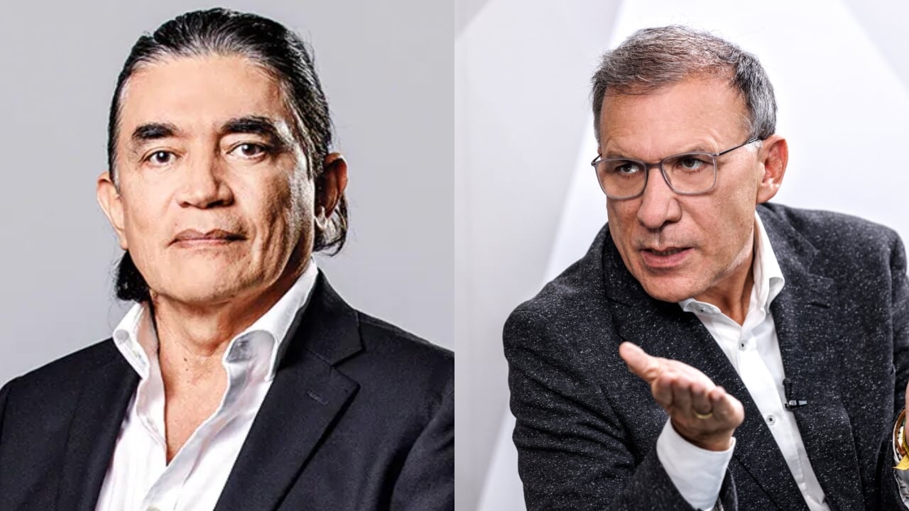 Gustavo Bolívar y Roy Barreras.