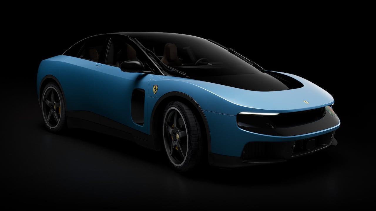 Ferrari presenta su primer modelo 100% eléctrico