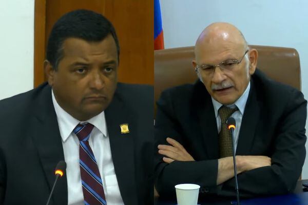 Víctor Salcedo y Francisco Rossi