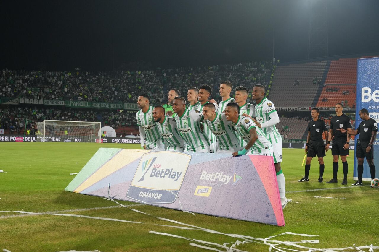 Nómina de Nacional que venció a Pasto en Medellín.