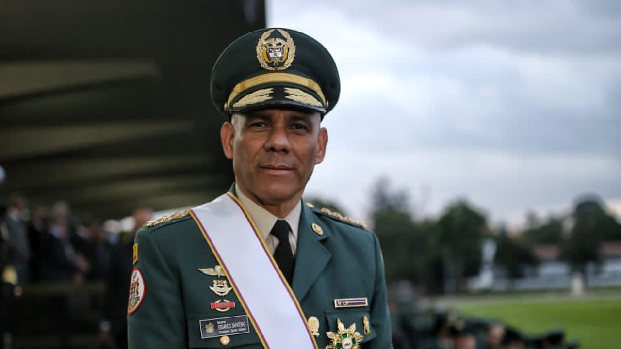 Despedida General Eduardo Enrique Zapateiro Altamiranda, 22 de julio, el general del Ejército Nacional.