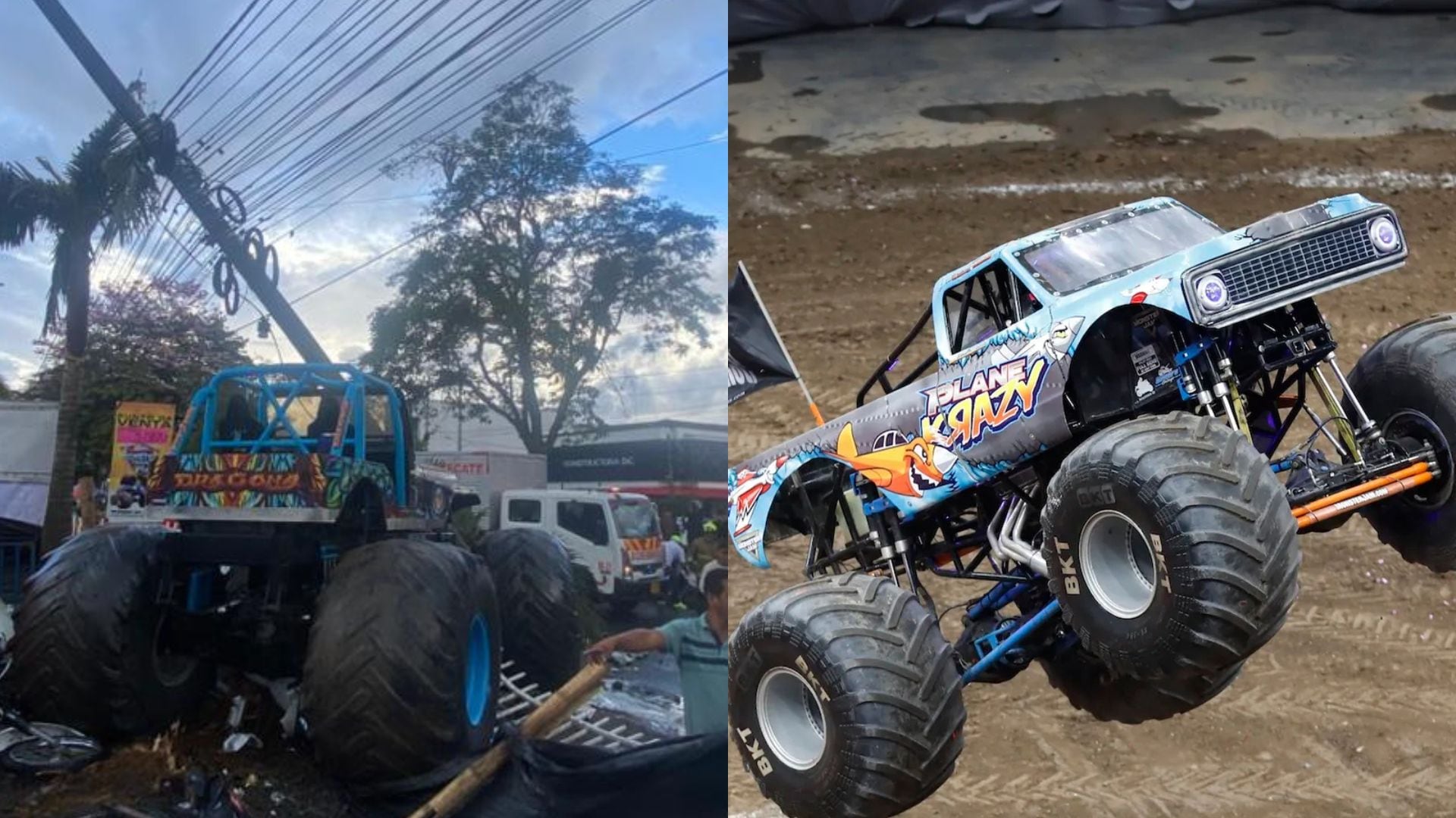 ¿Cuánto vale una ‘Monster Truck’? El exorbitante precio de vehículos como el que se accidentó en Popayán