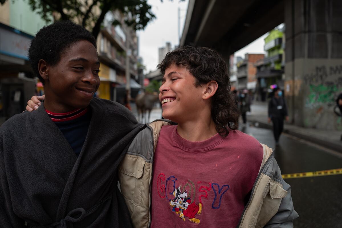 Esta producción contó con actores naturales, es decir, que no tenían experiencia en este oficio.