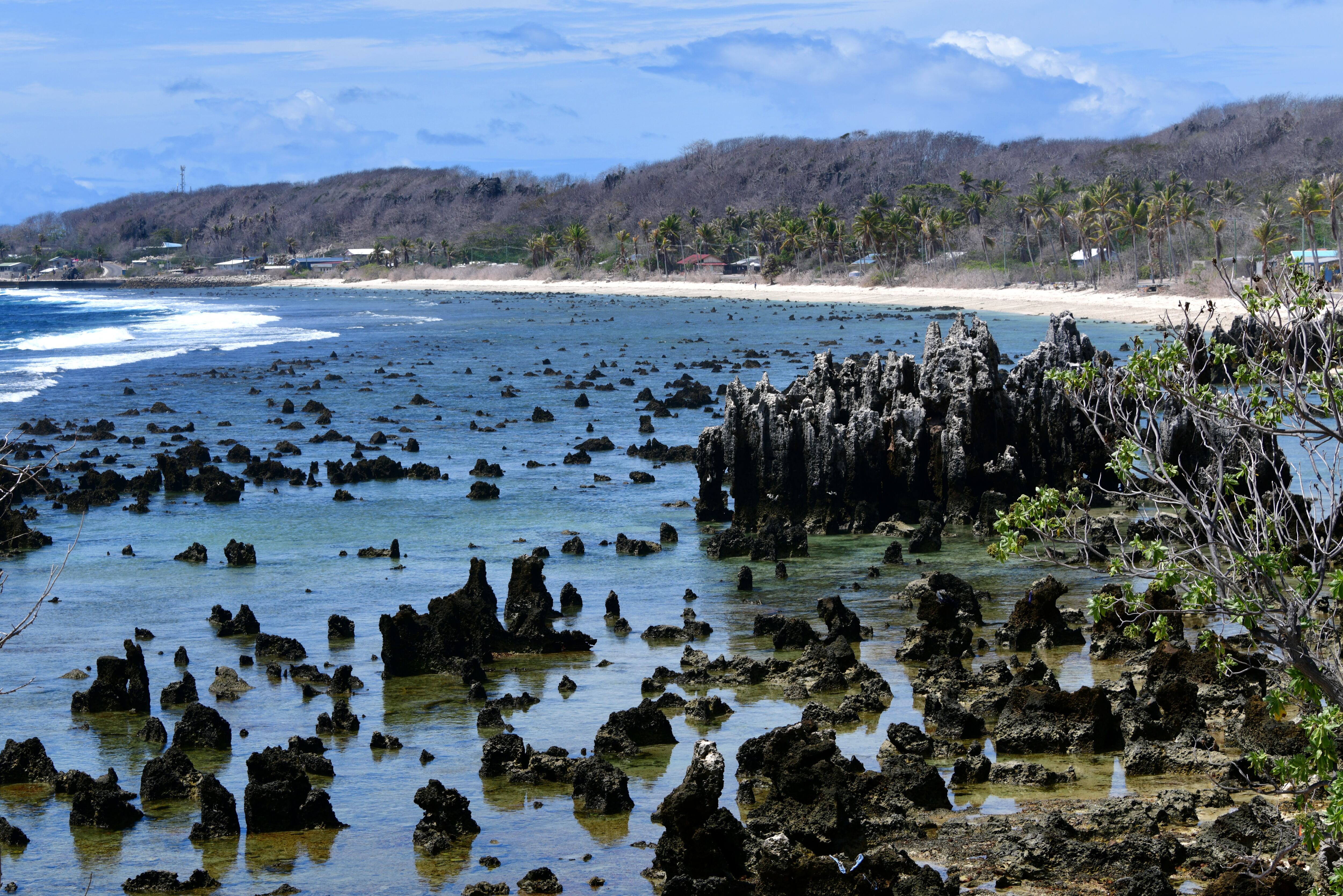 Isla de Nauru en Australia.