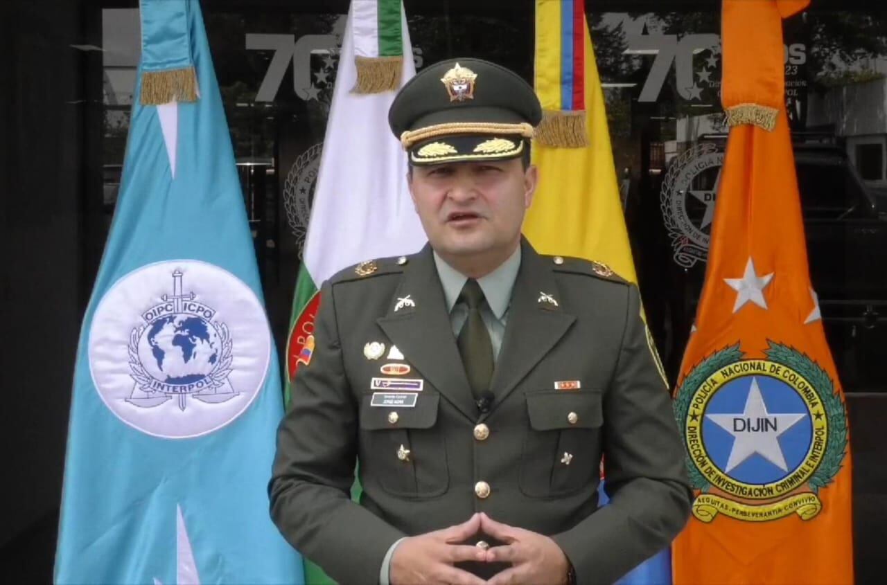 Coronel Jorge Alexander Mora Cortés, Jefe del área Investigativa Anticorrupción de la Dijin.