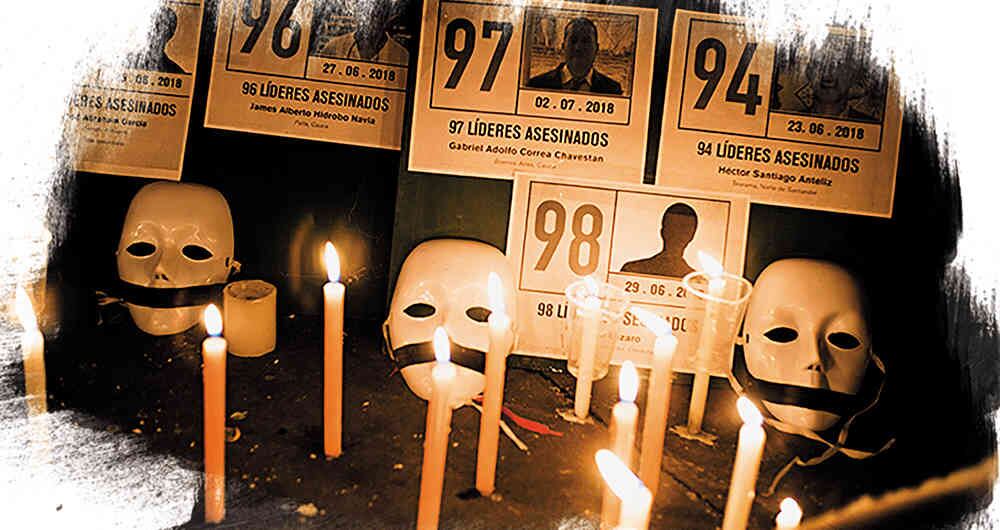 "Los criminales saben que sus actos quedarán impunes, por ello siguen victimizando a los líderes sociales."