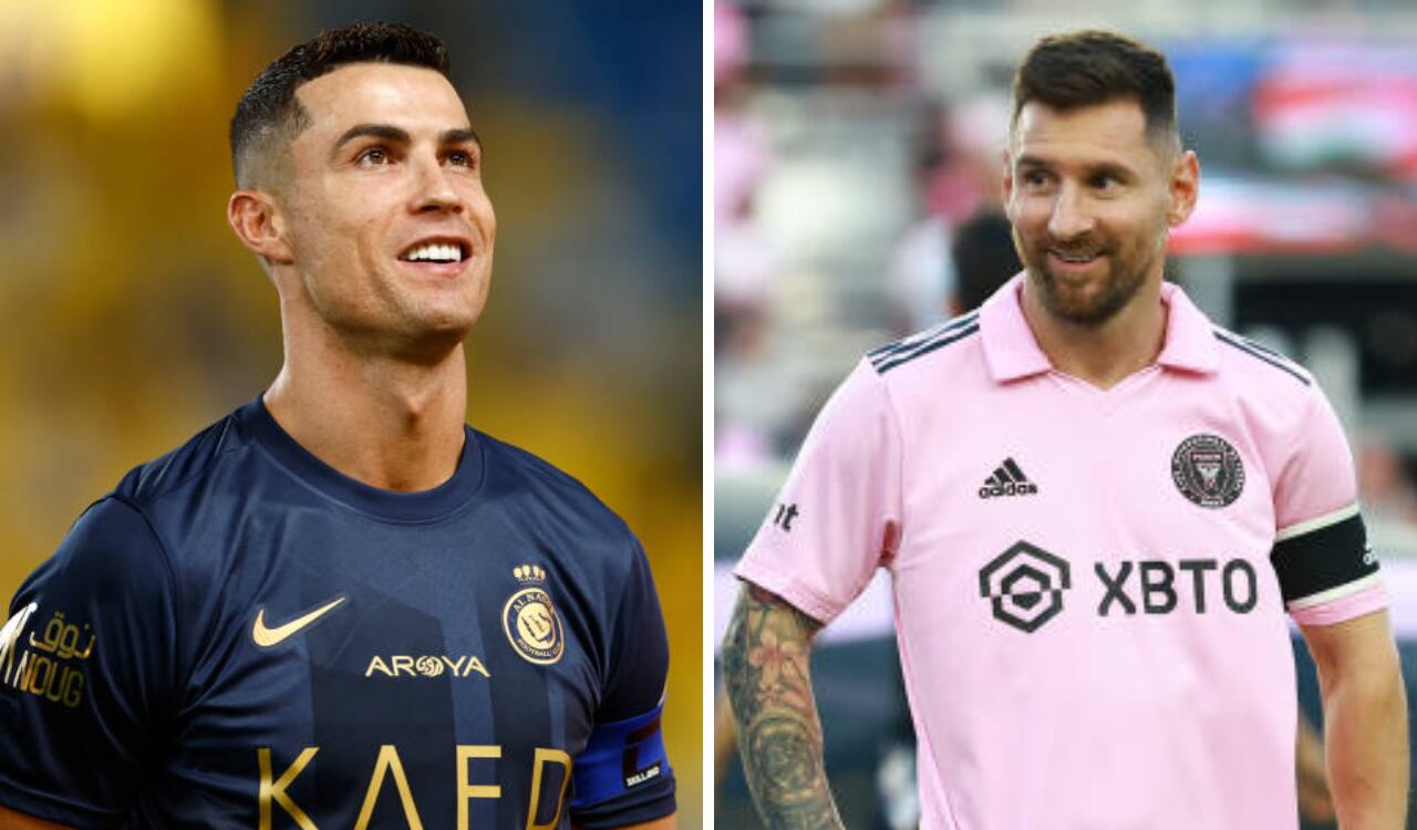 Cristiano y Messi se han enfrentado en el último tiempo aún sin estar en la élite