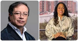 Gustavo Petro y Marelen Castillo.